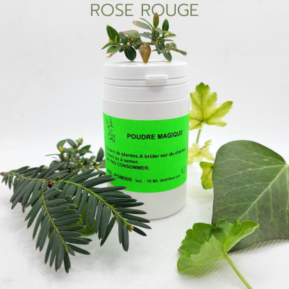 POUDRE MAGIQUE ROSE ROUGE