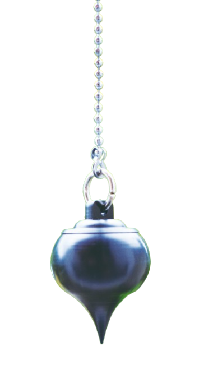 PENDULE DE L'ABBE MERMET EBONITE (Matière plastique)