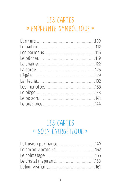 LES CARTES DE GUERISON ENERGETIQUE (26€ TTC)