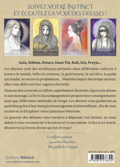 L'ORACLE ESPRIT DES DEESSES (27€ TTC)