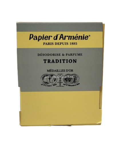 PAPIER D'ARMENIE "TRADITION" BOITE DE 30 CARNETS