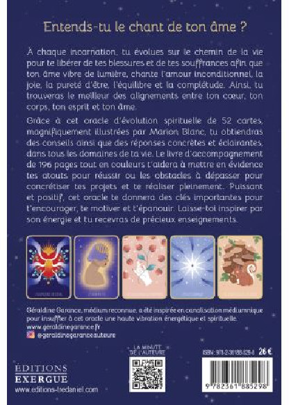 Le Chant de l'âme (26€ TTC)