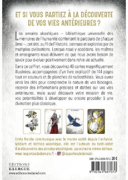 Akasha - L'oracle des mémoires akashiques (26€ TTC)