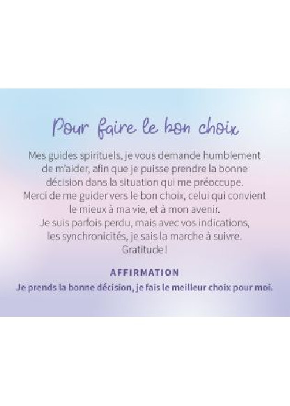 Mes petites prières aux guides spirituels (14,90€ TTC)