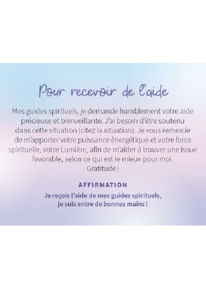 Mes petites prières aux guides spirituels (14,90€ TTC)