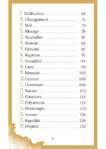 L'Oracle Garance (24.90€ TTC)