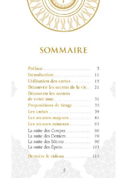 Le Tarot des secrets de l'âme (24.90€ TTC)