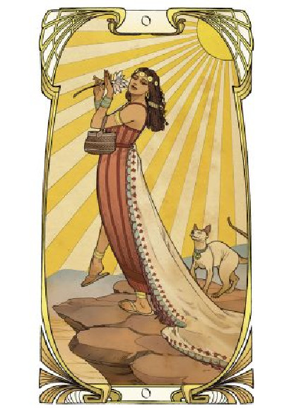 Tarot Égyptien Art Nouveau (24.90€ TTC)