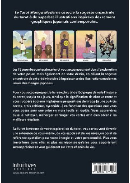 Le Tarot Manga Moderne (28€ TTC)