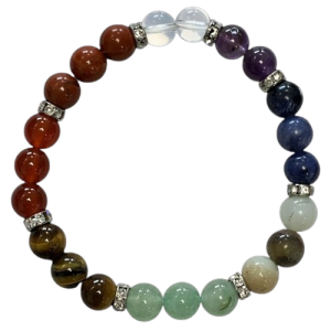 Bracelet  7 chakras 6mm