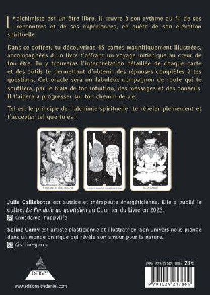L'Oracle de l'alchimie intérieure (28€ TTC)