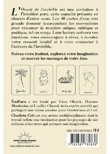 L'oracle de l'invisible (18€ TTC)