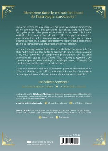 Le grand livre des compatibilités amoureuses astrologiques (32€ TTC)