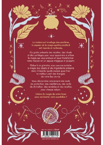 Le guide de la sorcière du foyer (22.90€ TTC)