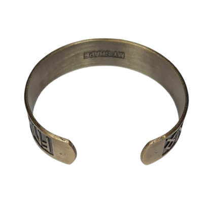 Bracelet Runique en laiton avec 2 aimants