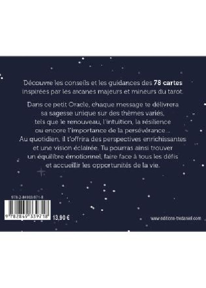 Le petit Oracle des messagers du tarot (13.90€ TTC)