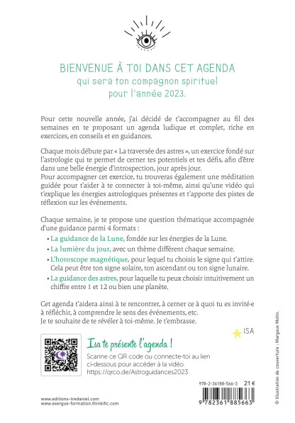 Agenda Astroguidances 2023 (21.00€ TTC) ATTENTION ANCIENNE EDITION 2023