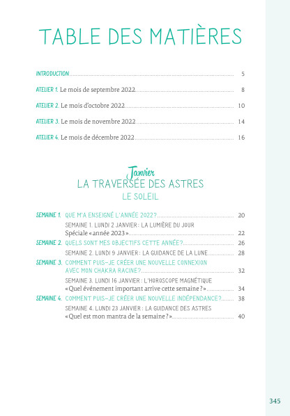 Agenda Astroguidances 2023 (21.00€ TTC) ATTENTION ANCIENNE EDITION 2023