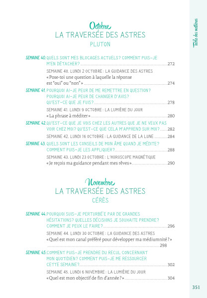 Agenda Astroguidances 2023 (21.00€ TTC) ATTENTION ANCIENNE EDITION 2023