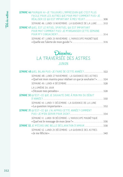 Agenda Astroguidances 2023 (21.00€ TTC) ATTENTION ANCIENNE EDITION 2023