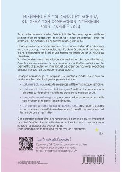 EXPLORATIONS ET REVELATIONS AGENDA 2024 (19,90€ TTC) (ATTENTION ANCIENNE EDITION 2024)