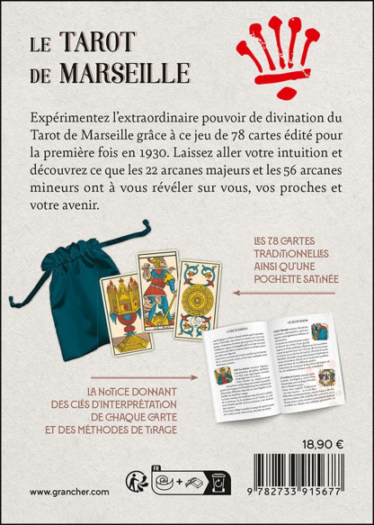 Le Tarot de Marseille (19.90€ TTC)
