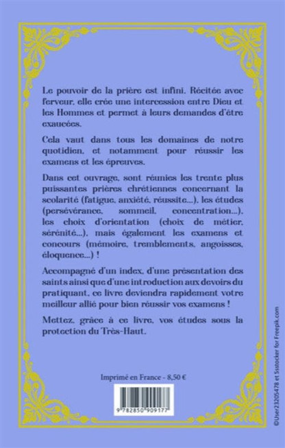 30 PLUS PUISSANTES PRIERES POUR REUSSIR AUX EXAMENS (8.50€ TTC)