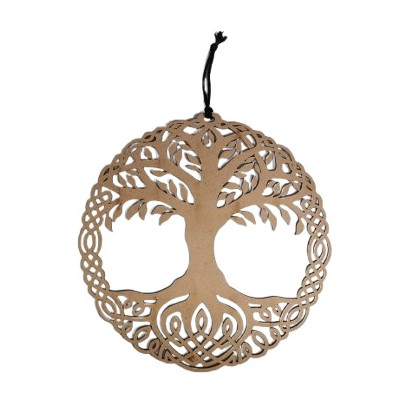 FLEUR DE VIE EN BOIS (LOT DE 5 ARBRE DE VIE)