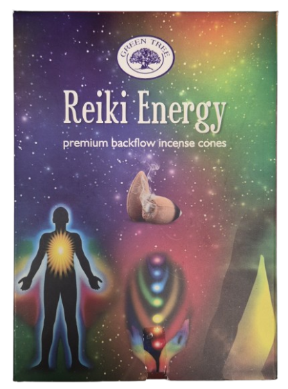 ENCENS CONES REIKI ENERGY (BOITE DE 12 PAQUETS)