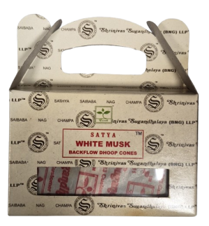 ENCENS CONES MUSK BLANC