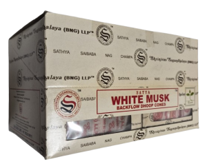 ENCENS CONES MUSK BLANC...