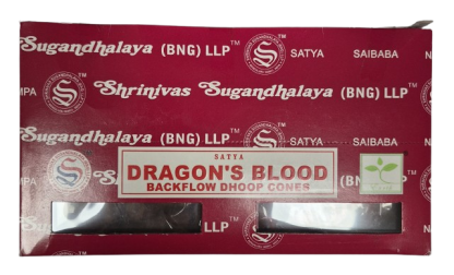 ENCENS CONES SANG DE DRAGON (BOITE DE 6 PAQUETS)