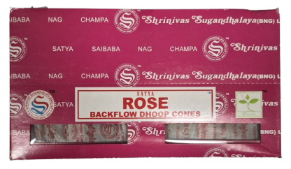 ENCENS CONES ROSE (BOITE DE 6 PAQUETS)