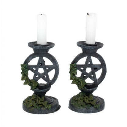 Bougeoir Chandelier pentagramme (vendu a l'unité)