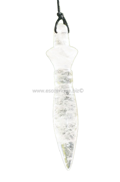 GTAND PENDULE THOT - CRISTAL DE ROCHE AB
