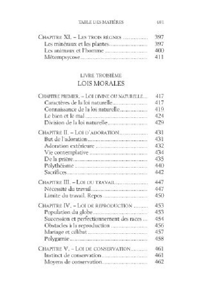 LE LIVRE DES ESPRITS (12.90€ TTC)
