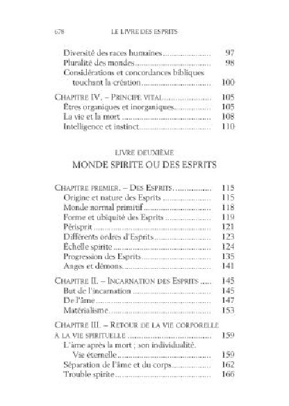 LE LIVRE DES ESPRITS (12.90€ TTC)