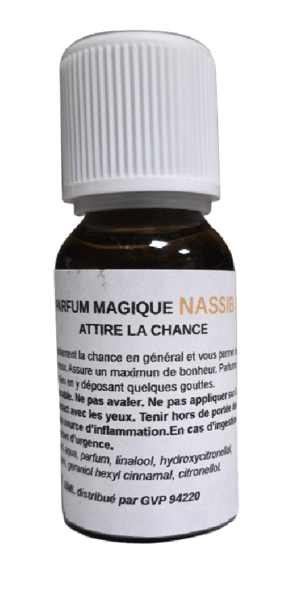 PARFUM NASSIB Attire la chance.