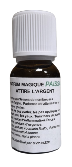 PARFUM PAISSA  Attire l’argent