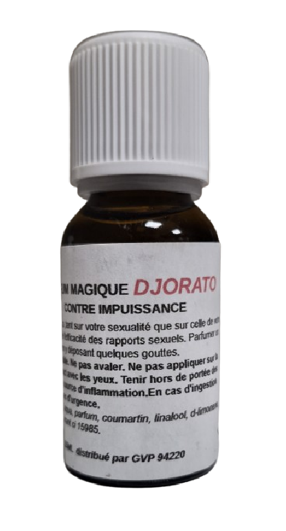 PARFUM DJORATO Contre l’impuissance