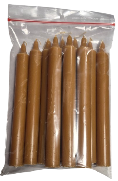 BOUGIE DE NEUVAINE : MARRON CLAIR