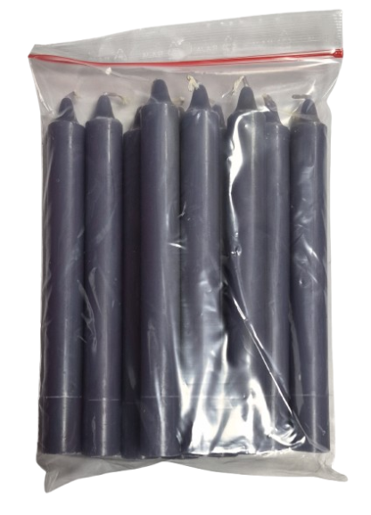 BOUGIE DE NEUVAINE : GRISE