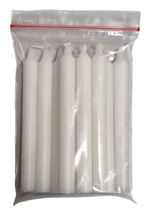 BOUGIE DE NEUVAINE :  BLANCHE