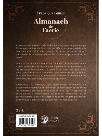 Almanach de Faerie (23.00€ TTC)