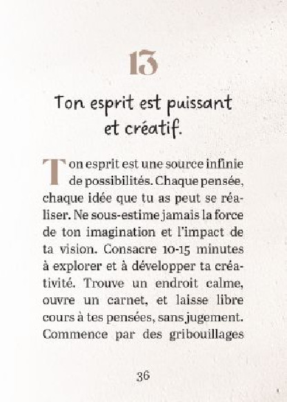 My positive energy (16.90€ TTC)