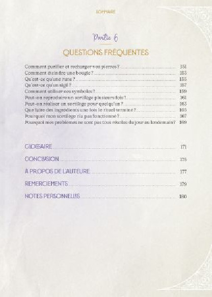 Mon grimoire de magie blanche (21.00€ TTC)