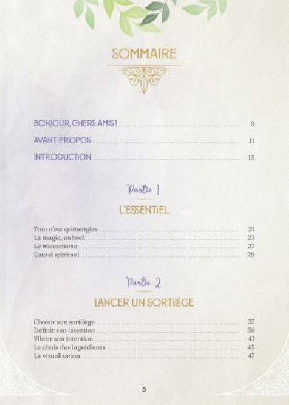 Mon grimoire de magie blanche (21.00€ TTC)