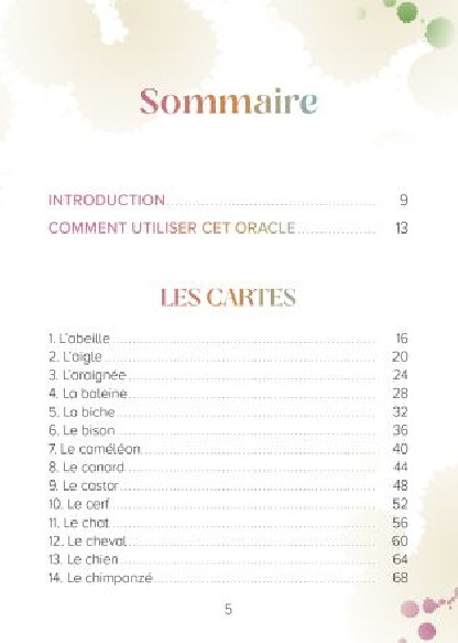 La prophétie des animaux (28.00€ TTC)