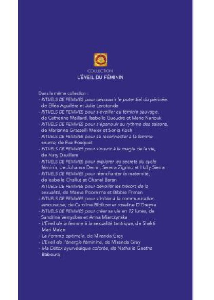 La femme tantrique (18.00€ TTC)