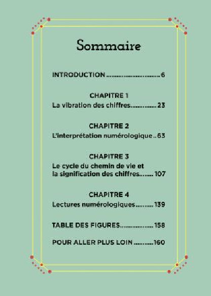 Mon petit livre de numérologie (12.90€ TTC)